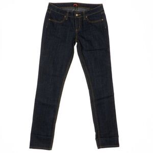 Forever 21 Slim Leg Jeans Size 28 Womens Blue Denim Stretch Measures 30 x 31.5